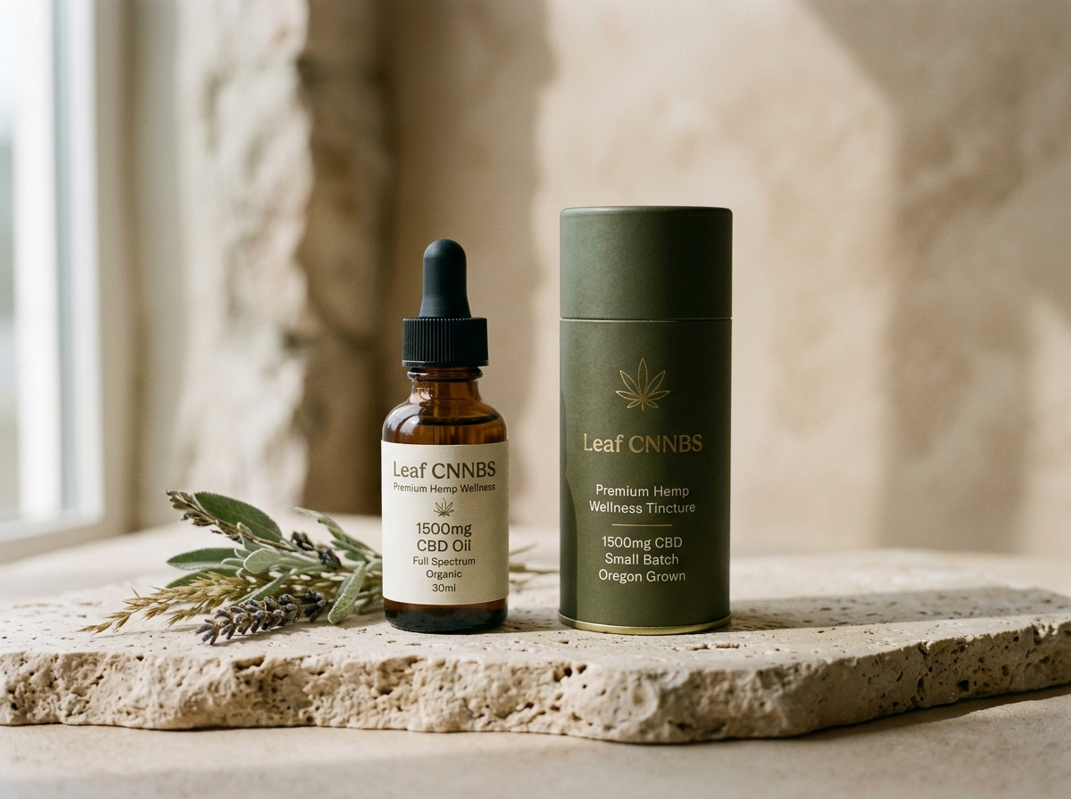 Leaf CNNBS Portland Apothecary Studio